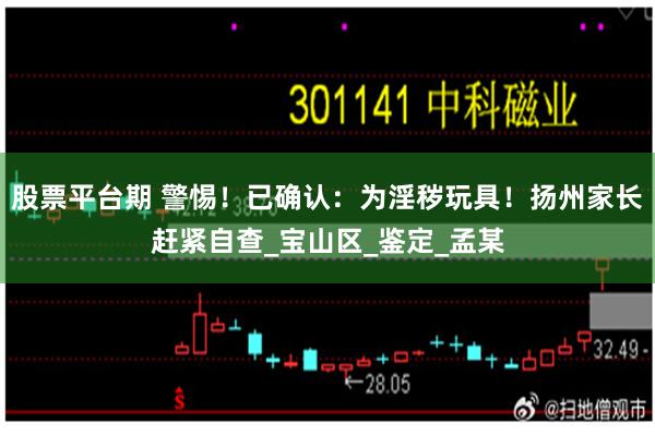 股票平台期 警惕！已确认：为淫秽玩具！扬州家长赶紧自查_宝山区_鉴定_孟某