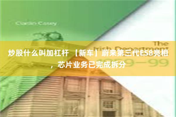 炒股什么叫加杠杆 【新车】蔚来第三代ES8亮相，芯片业务已完成拆分
