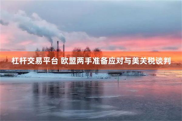 杠杆交易平台 欧盟两手准备应对与美关税谈判